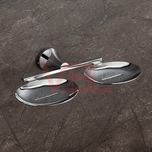 Double Brass Soap Dish