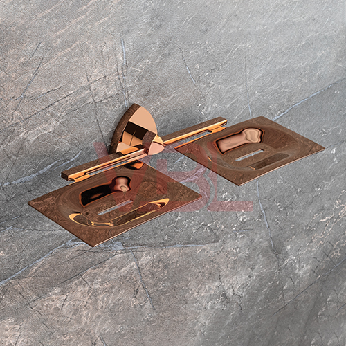 Double Brass Soap Dish