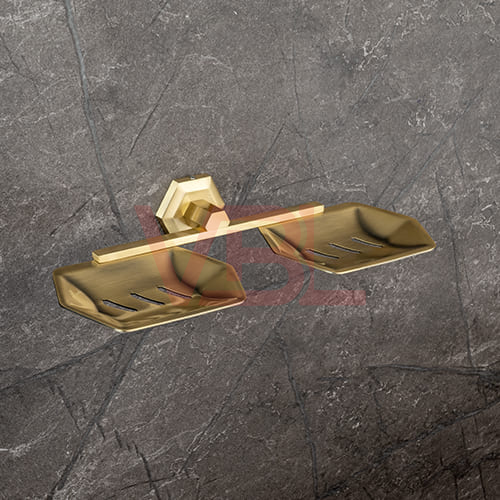 Double Brass Soap Dish