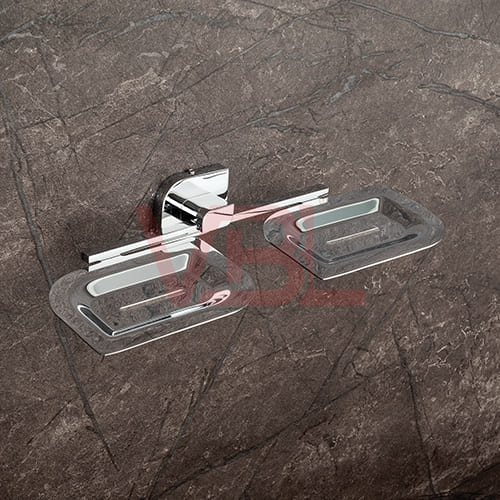 Double Brass Soap Dish