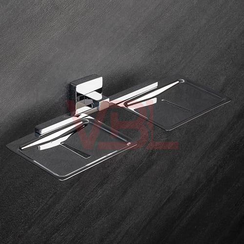 Double Brass Soap Dish