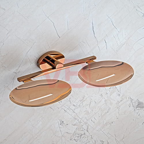 Double Brass Soap Dish