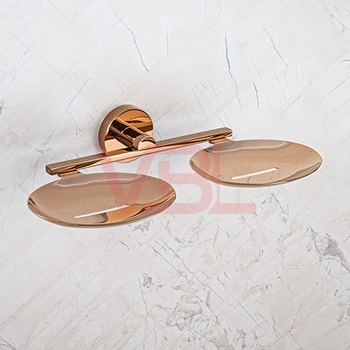 Double Brass Soap Dish